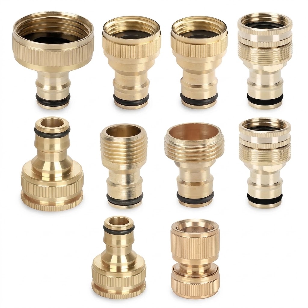 Spoke Nipple Brass - Adaptor Nipel 16mm dengan ulir jantan