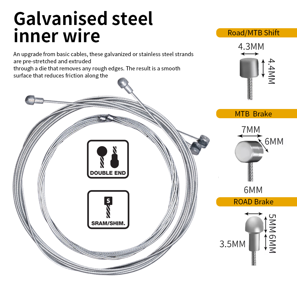 JAGWIRE wadah kabel pemindah m - Mountain Biking Tube ulasan dan harga